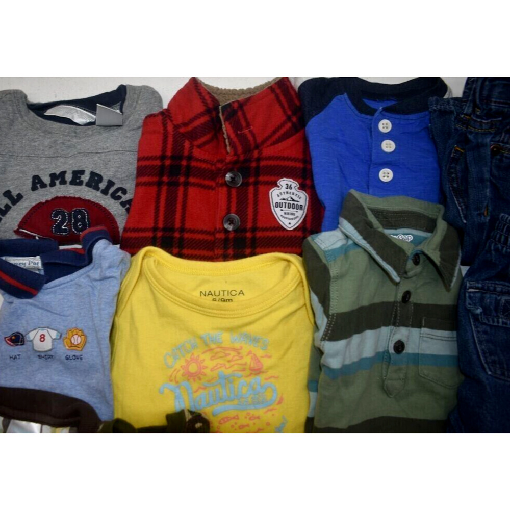 NWOT Boys Clothing Wholesale Liquidation Lot of 30pcs Spring/Summer Siz 8-10T - Picture 15 of 16